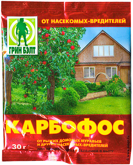 Karbofos in polvere