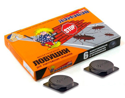 Fällor för kackerlackor Brownie