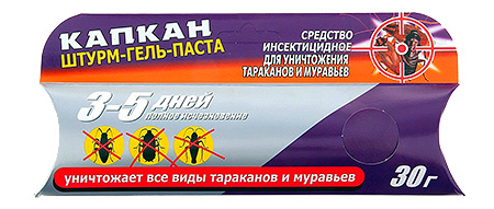 Trap storm-gel-paste