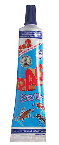 Gel for fight against cockroaches Fas