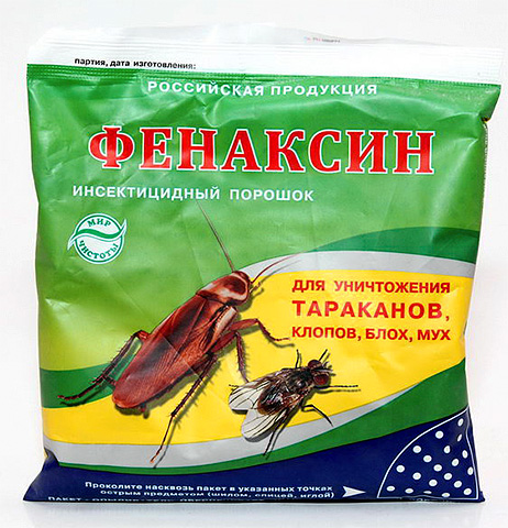 Phenaksin insekticid pulver