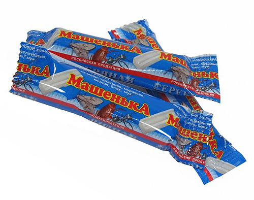 Тебешир против хлебарки Маша