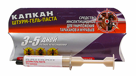 Буря гел-паста от хлебарки