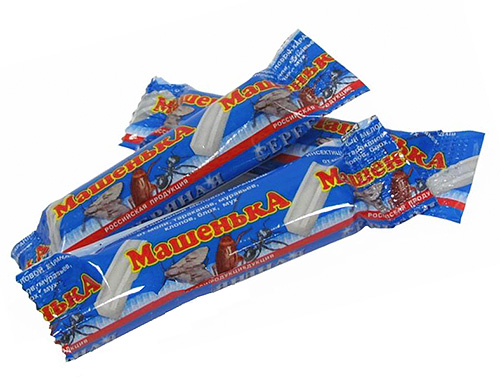 Chalk Mashenka is quite effective against ants