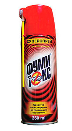 Fumitox from crawling insects