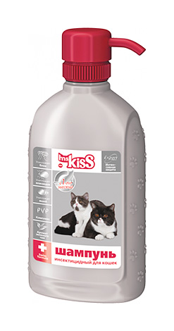Shampoo inseticida para gatos Mr. Beijo