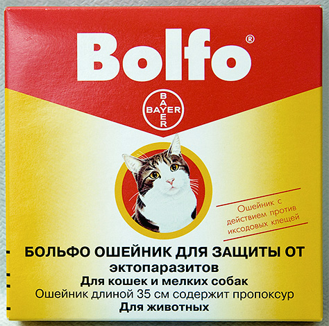 Colar de pulgas Bolfo