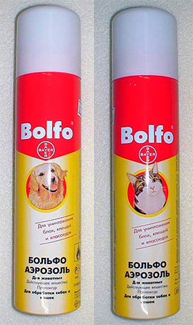 Aerosólový sprej proti blchám Bolfo
