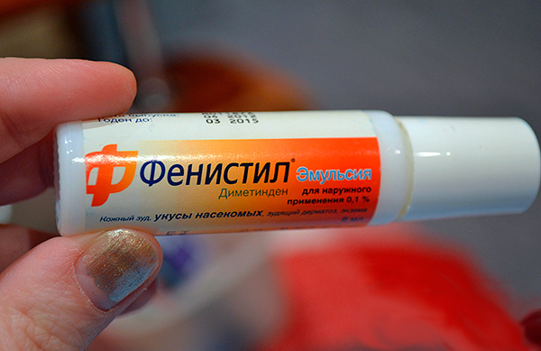 Емулсия Fenistil за външна употреба