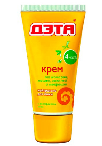 Crème au DEET