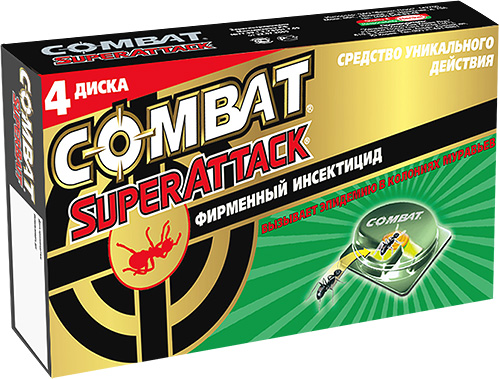 Piège insecticide contre les fourmis Combat SuperAttack