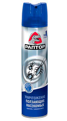 Aerosol Raptor z lezúceho hmyzu je účinný proti mravcom