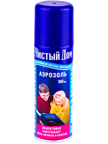 Аерозол Clean House от молци