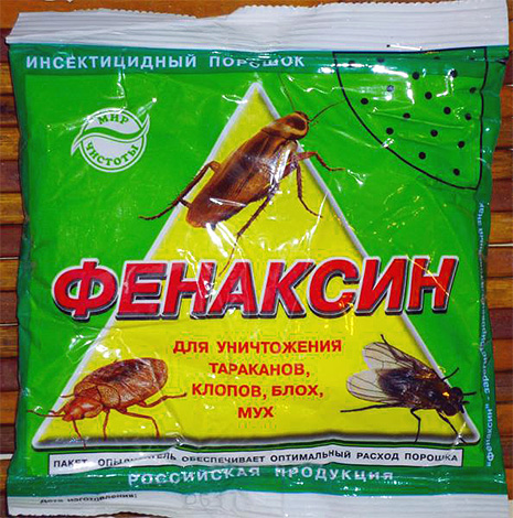 Като част от праха, Phenaksin е сравнително ниско токсичен инсектицид фенвалерат