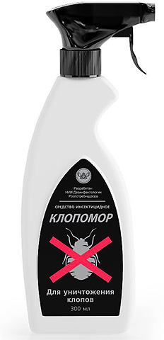 A droga Klopomor - um remédio doméstico para percevejos