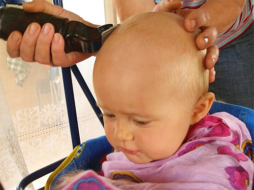 Efter att ha behandlat huvudet från löss är det bäst att skära barnet skalligt. Det är sant att den här metoden inte är särskilt lämplig för tjejer.