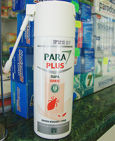 Aerosol Para Plus da pidocchi e lendini