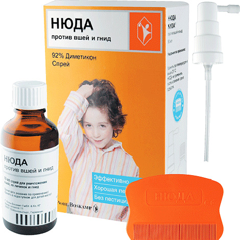 Le spray Nyuda peut même être utilisé pour éliminer les poux chez les enfants