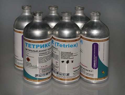 Tetrix spray concentrate is not recommended for non-professionals.
