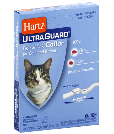 Hartz flea and tick collar for cats