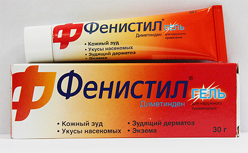 Betyder Fenistil-gel.