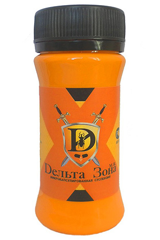 A powerful odorless insecticide, such as Delta Zone, can be added to the bait