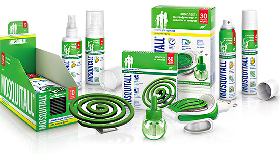Repelenty proti hmyzu Mosquitall sú na trhu v pomerne širokom sortimente ...