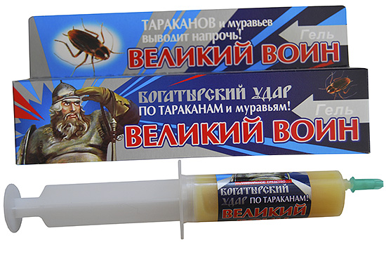 Insekticídy vo forme insekticídnych gélov sú zvyčajne dosť účinné proti švábom a mravcom.