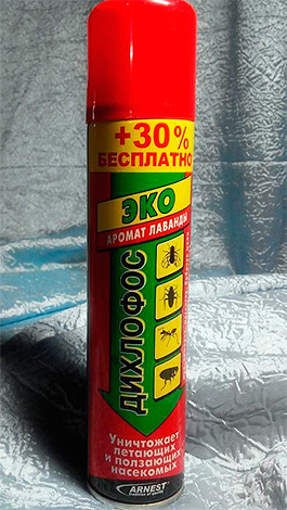 Rimedio aerosol per insetti volanti e striscianti Dichlorvos Eco.