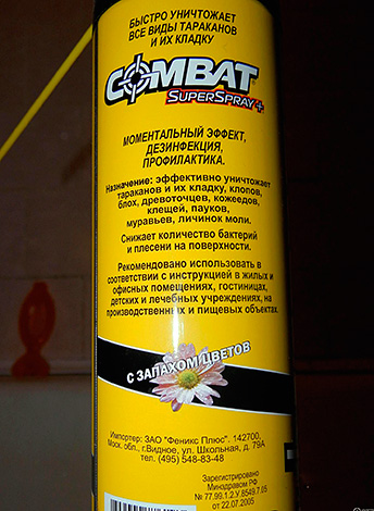 Aerosol repellente per insetti Combat SuperSpray