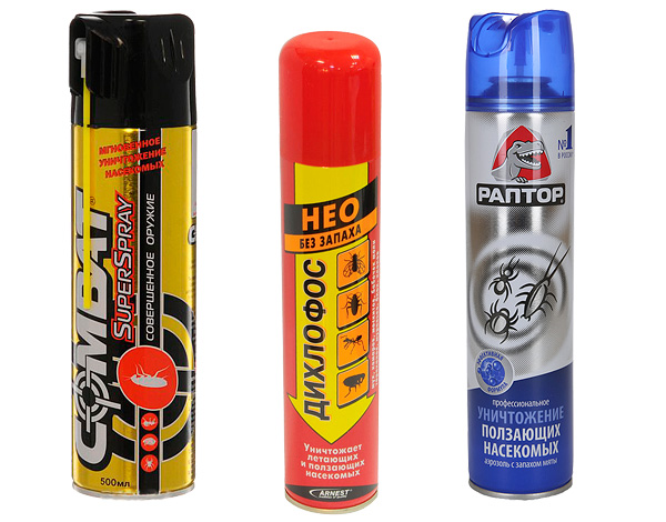 Esempi di insetticidi aerosol