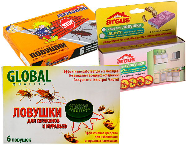 Woodlice può anche essere catturato usando trappole adesive usate per catturare gli scarafaggi.