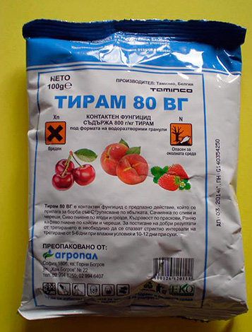 Thiram, busta da 100 grammi (fungicida agricolo)