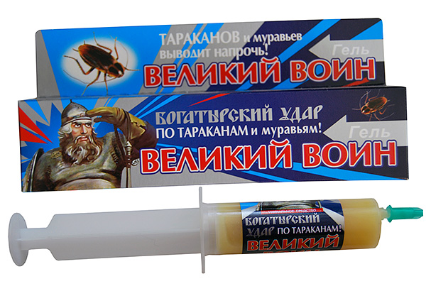 Insekticídny gél Great Warrior