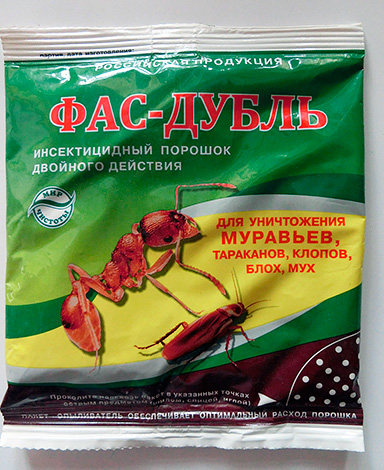 Insektsmedelspulver Fas-Dubl