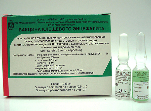 Vaccin contre l'encéphalite à tiques