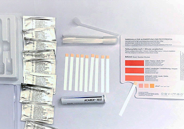 Voici à quoi ressemble un système de test pour évaluer la présence d'allergènes transmis par les tiques dans un appartement.
