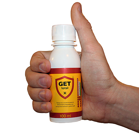 תכשיר קוטל החרקים של Get Total משמיד את קרדית האבק בצורה יעילה למדי.