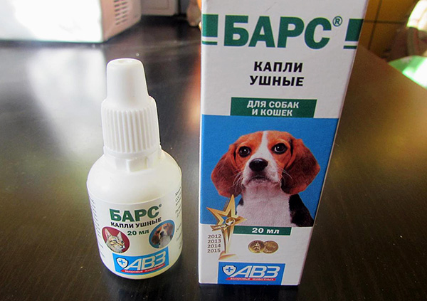 Ear drops Bars