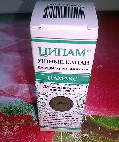 Tzipam drops are also quite good at helping to fight ear mites.