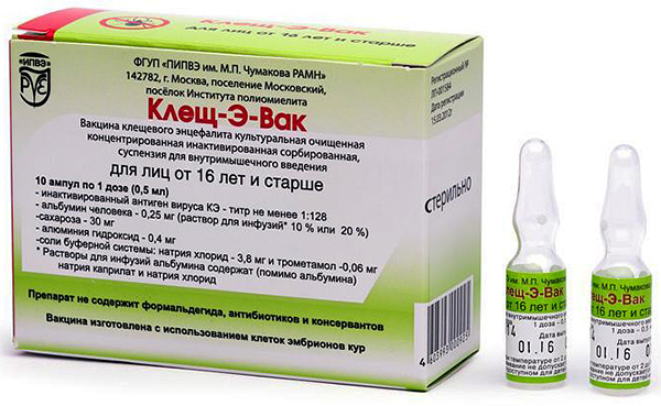 Vaccin contre l'encéphalite à tiques Tick-E-Vak