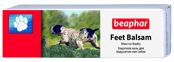 Beaphar Feet Balsam - Pommade protectrice pour coussinets de pattes de chien