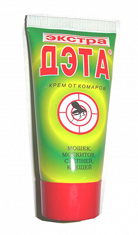 Cream against midges, mosquitoes, horseflies and ticks Extra DEET