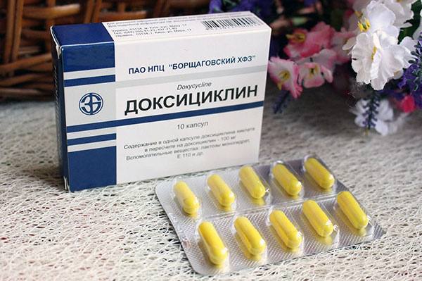 doxycycline for borreliosis 