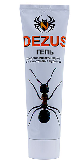Gel-pasta Dezus dalle formiche